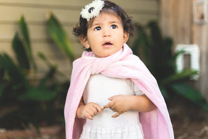 Doll Embroidered Blanket for Stroller
