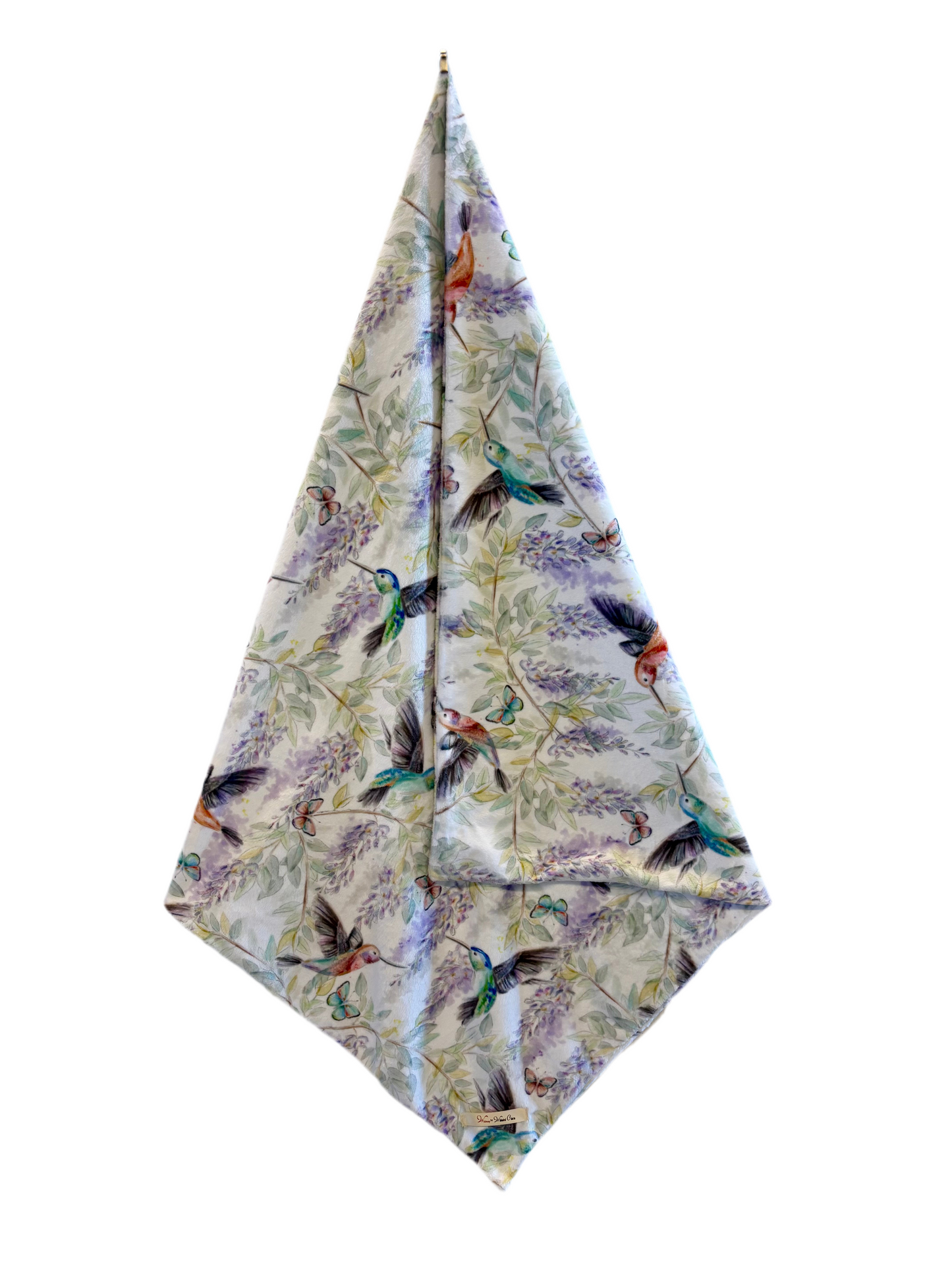 Newborn Baby Blanket | Hummingbirds