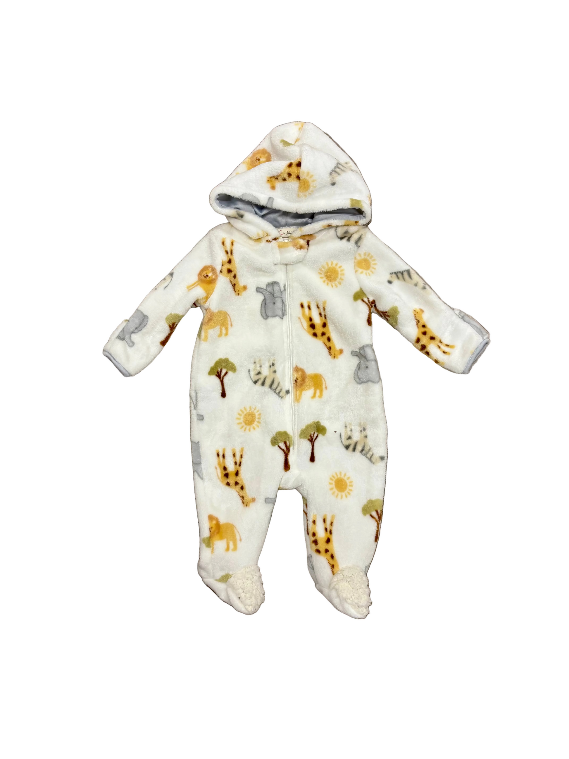 Safari Print Onesie for Baby