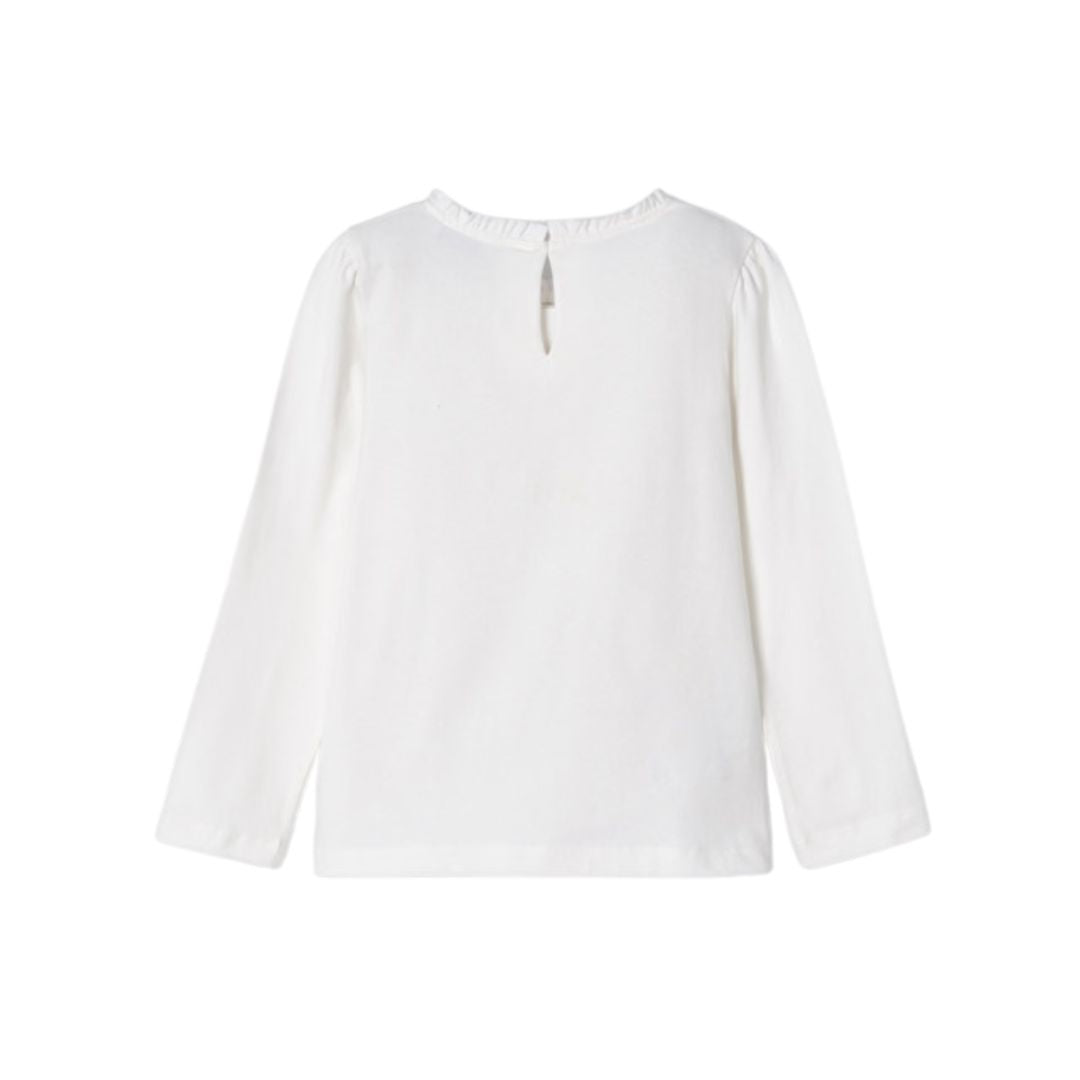 Long Sleeve T-Shirt with Sequin Heart for Toddler